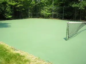 Tennis Court Repaint - after